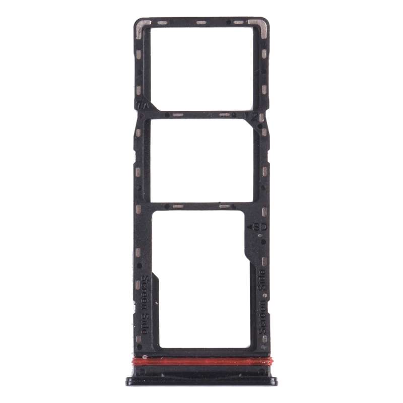 For infinix Hot 10 Play / Smart 5(India) X688C X688B SIM Card Tray + SIM Card Tray + Micro SD Car...