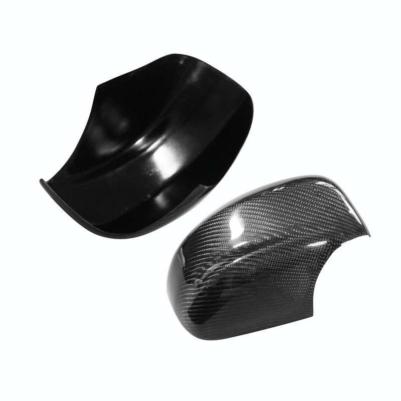 2 PCS / Set Carbon Fiber Car Rearview Mirror Decorative Sticker for Nissan GTR R35 2008-2020, Lef...
