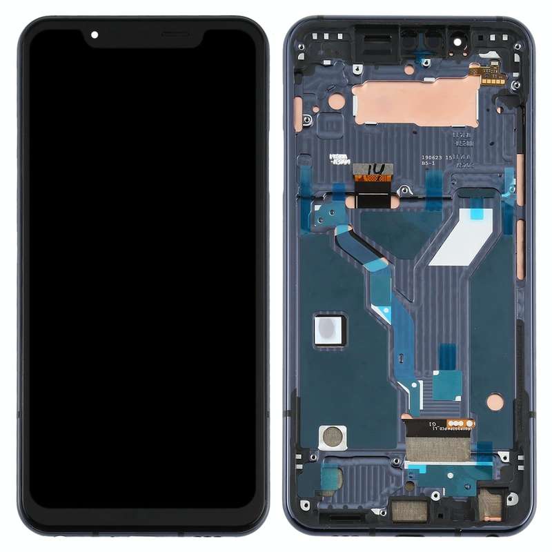 LCD Screen for LG G8s ThinQ LMG810, LM-G810, LMG810EAW with Digitizer Full Assembly With Frame (B...