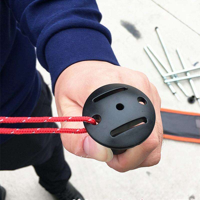 2 PCS Anti-puncture Plug Cap Alpenstock Support Bar Protective Case Anti-burst Tent Pole Plastic ...