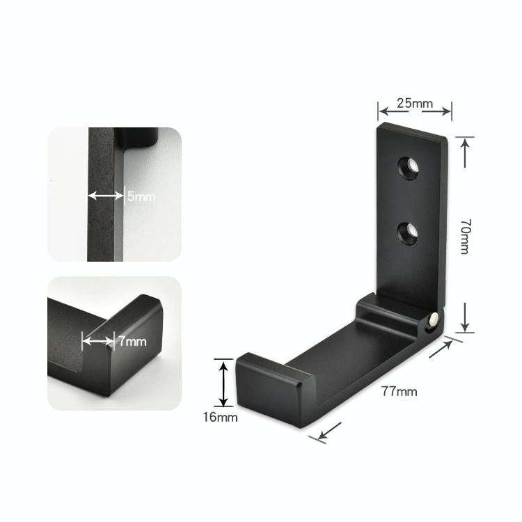 Collapsible Clothes Hanger Robe Hook Decorative Bathroom Wall Mounted Hooks(Golden Hook (Send Scr...