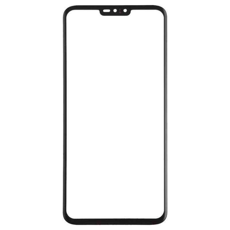 Front Screen Outer Glass Lens for LG V40 ThinQ (Black)