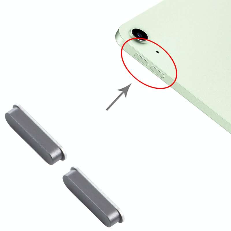 Volume Control Button for iPad Air 4 10.9 inch 2020 A2316 A2324 A2325 A2072 (Grey)