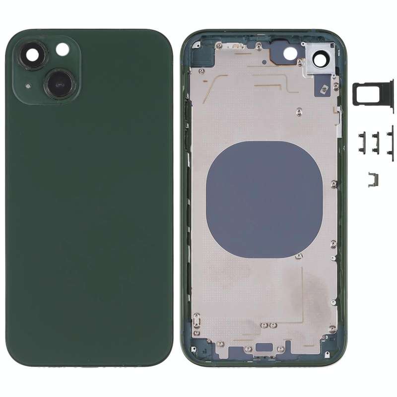 Back Housing Cover with Appearance Imitation of iP13 for iPhone XR(Green)