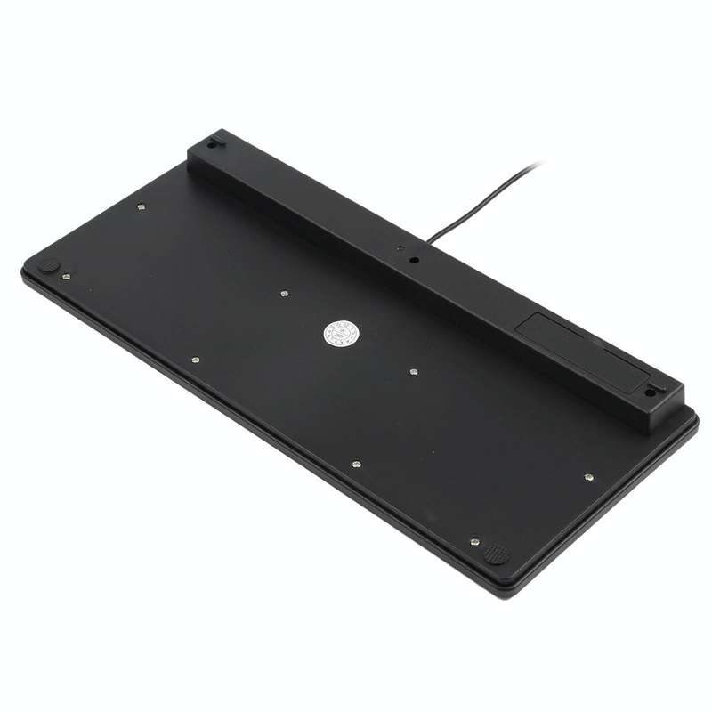 TT-A01 Ultra-thin Design Mini Wired Keyboard, Russian Version (Black)