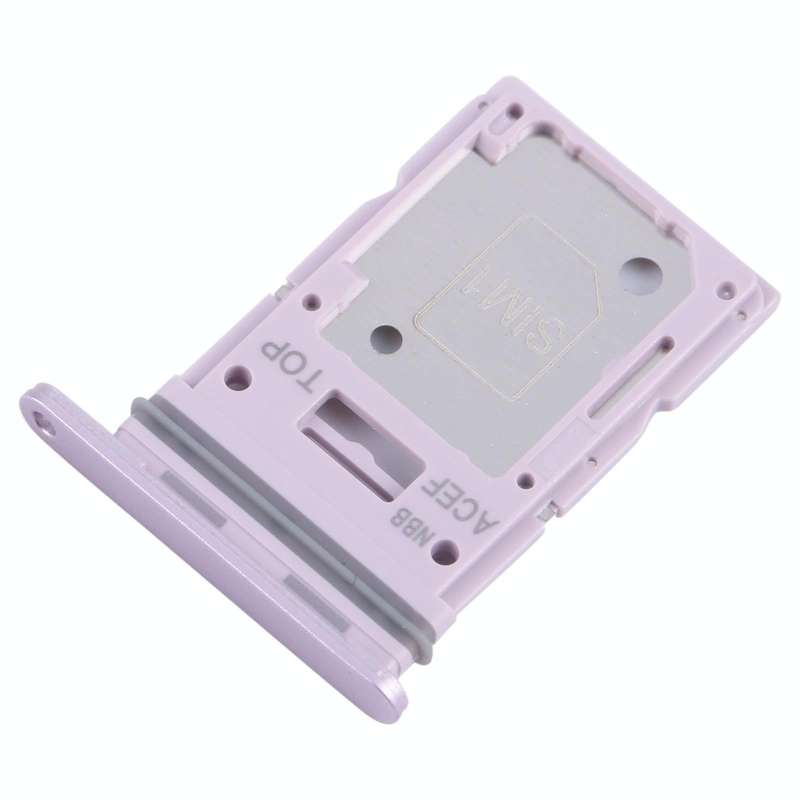 For Samsung Galaxy A35 SM-A356B Original SIM Card Tray + SIM / Micro SD Card Tray (Purple)