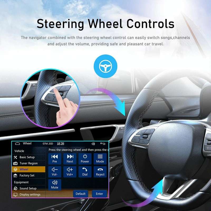 A3107 5 inches Car MP5 Wired CarPlay Universal Bluetooth Player With Microphone, Style: Standard+...