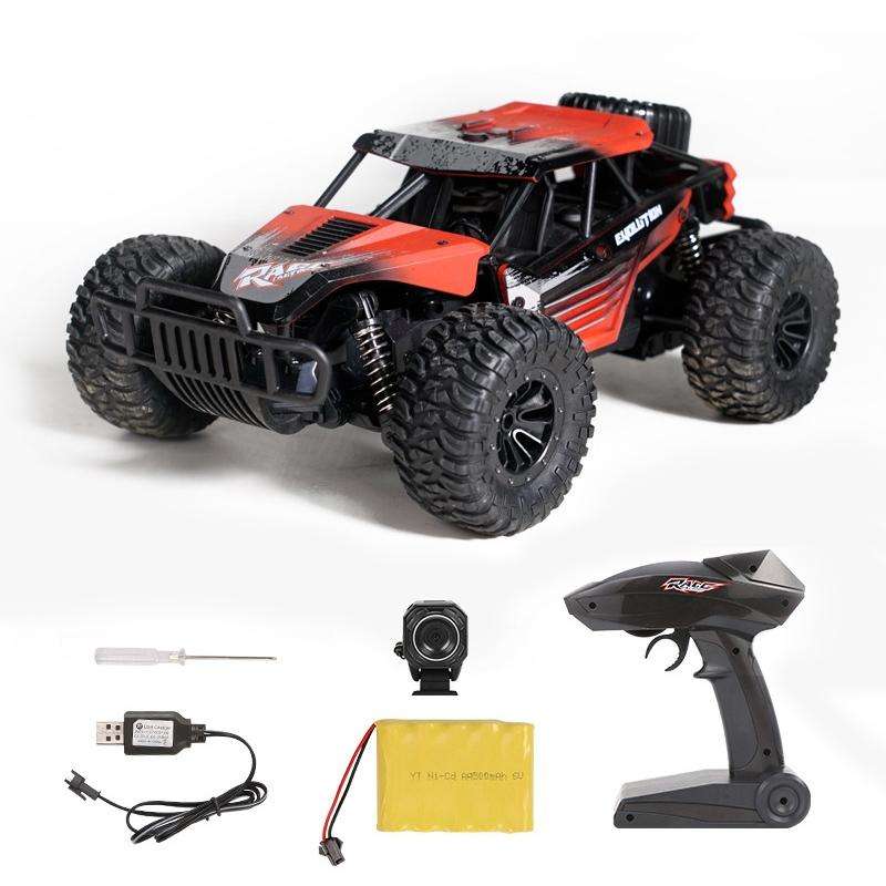 HELIWAY DM-1801 2.4GHz Four-way Remote Vehicle Toy Car with Remote Control & 720P HD WiFi Camera(...