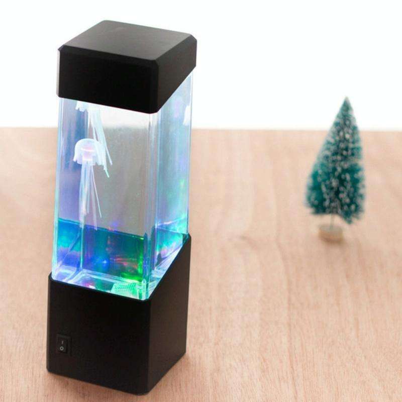 LED Jellyfish Creative Atmosphere Night Light Home Decoration(Jellyfish)