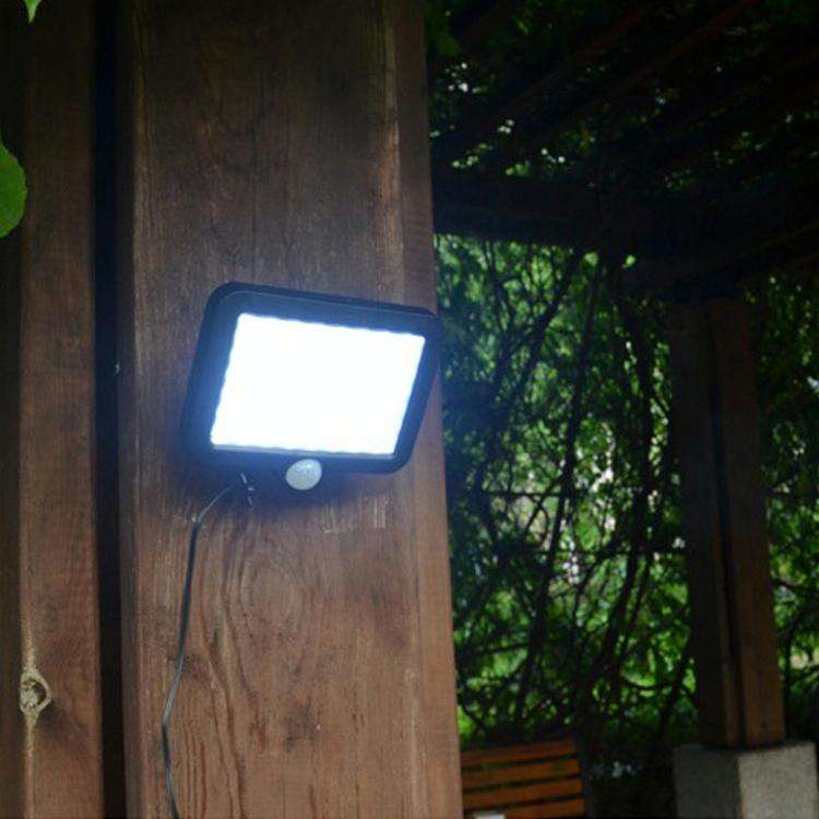 Solar Wall Light Six Grid Separate Human Body Induction Garden Light Waterproof Outdoor Lighting ...