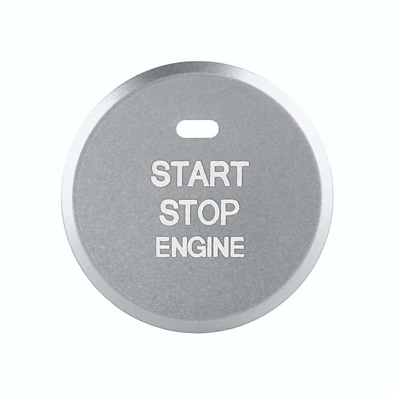 Car Engine Start Key Push Button Inner Ring Trim Sticker Decoration for Mazda Axela CX-30 2020 (S...