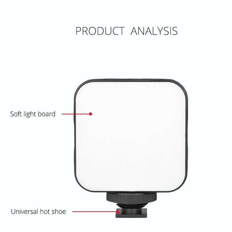 YELANGU LED01 49 LED Video Light for Camera / Video Camcorder (Black)