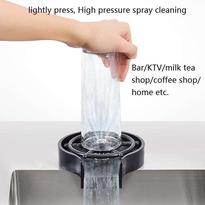 Automatic Faucet High Pressure Spray Washer, Style: Silver