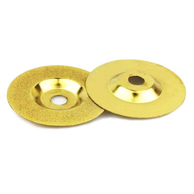 100mm Electroplated Diamond Grinding Slice Glass Grinding Disc 4 Inch Diamond Cutting Piece Alloy...