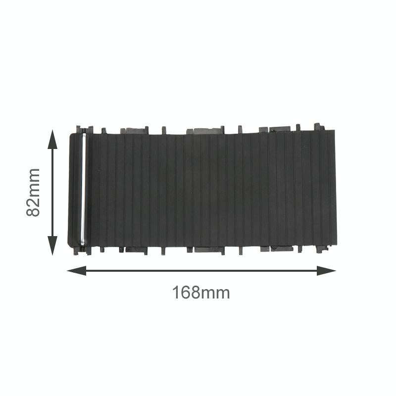For BMW 3 Series E46 Left Driving Car Center Console Water Cup Holder Cover 51167038333(Black)