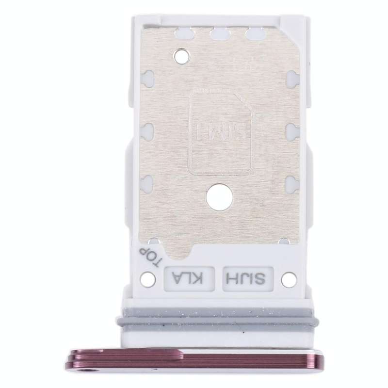 For Samsung Galaxy S22 Ultra 5G SM-S908B Original SIM Card Tray + SIM Card Tray (Purple)