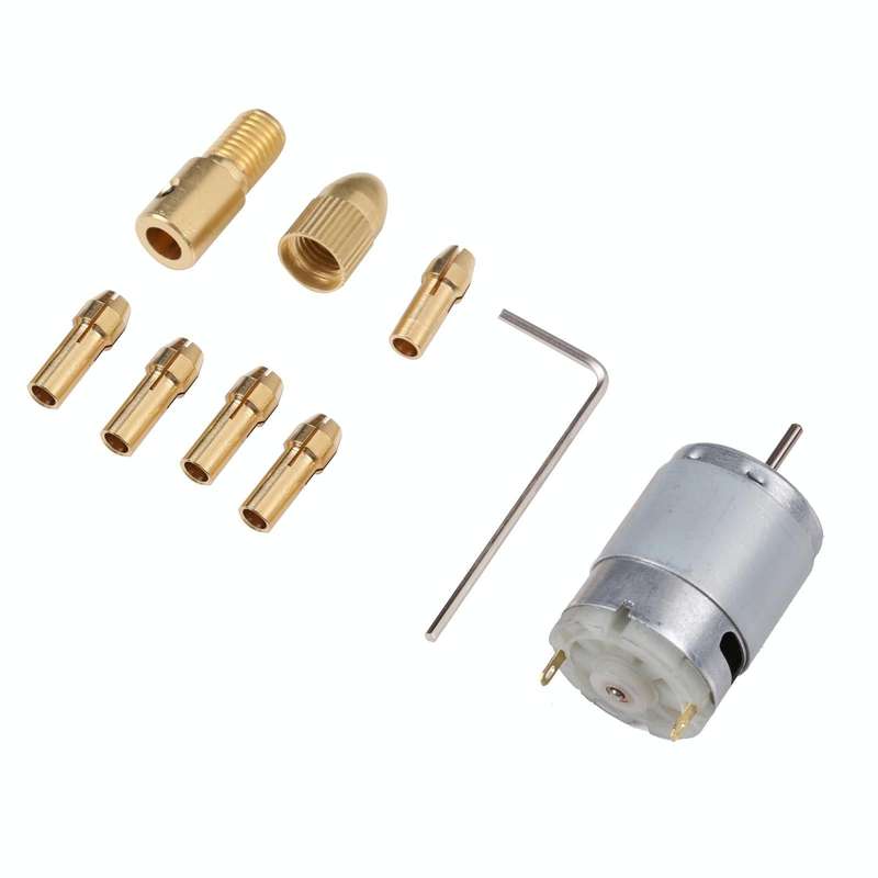 9 in 1 DIY Mini Chuck Fixture Clamp Drill Chuck Clip