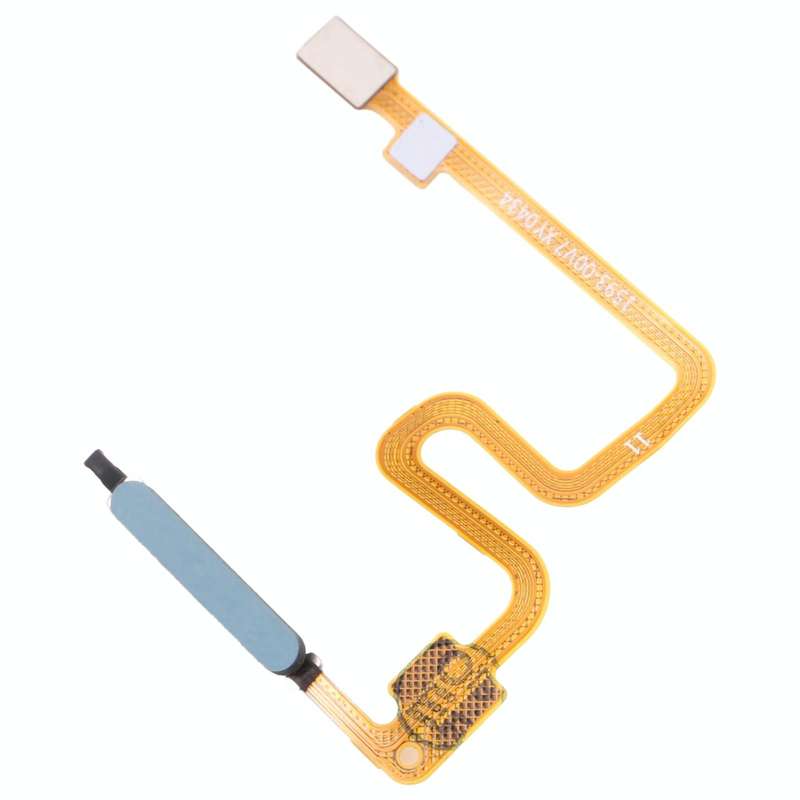 Fingerprint Sensor Flex Cable for Xiaomi Redmi Note 9 5G / Redmi Note 9T M2007J22G M2007J22C (Green)
