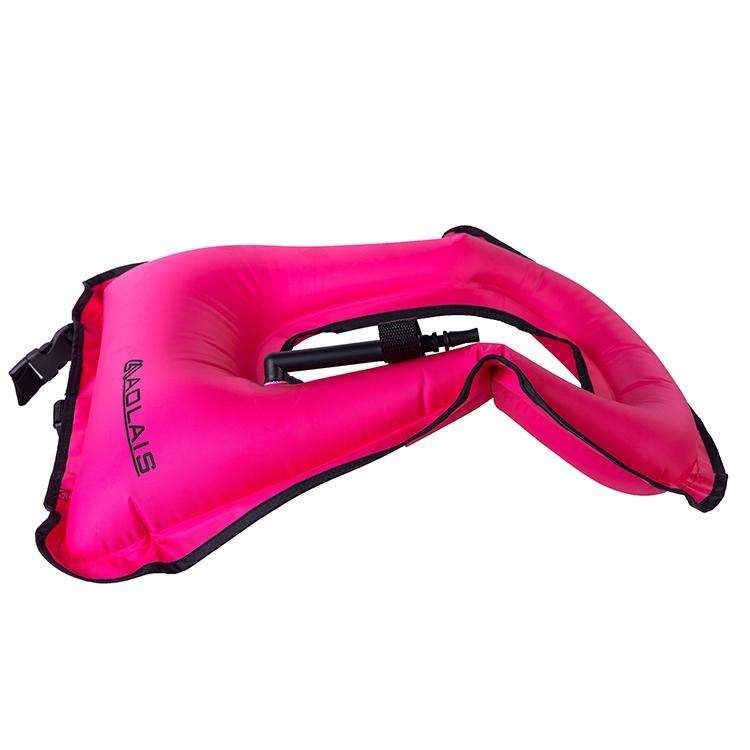 Adult Portable Snorkeling Buoyancy Inflatable Vest Life Jacket Swimming Equipment, Size:650*450mm...