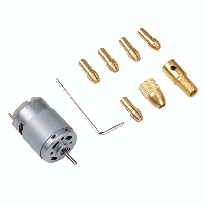 9 in 1 DIY Mini Chuck Fixture Clamp Drill Chuck Clip