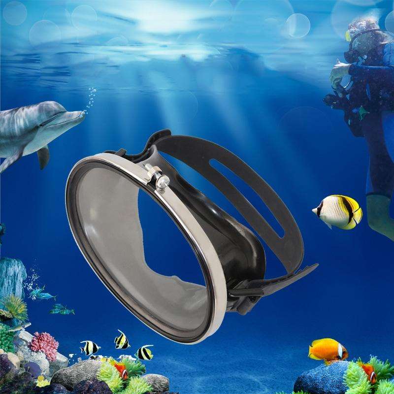 Wide Field Of Vision HD Glass Stainless Steel Swimming Goggles