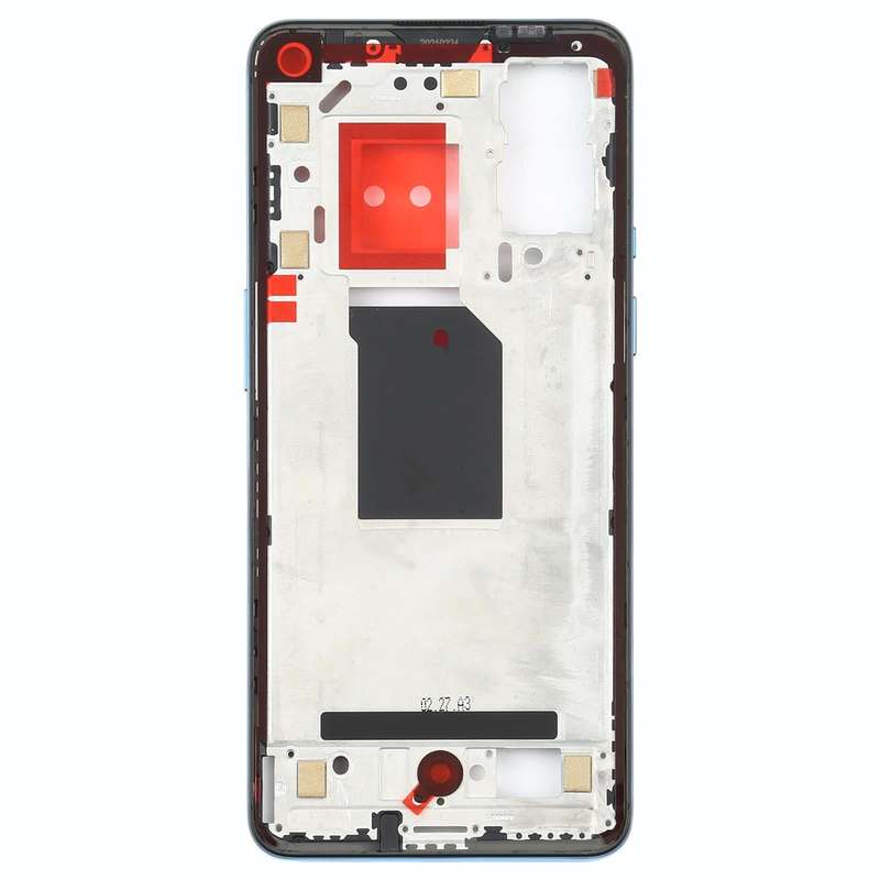 For OnePlus 9 (Dual SIM IN/CN Version) Middle Frame Bezel Plate (Blue)