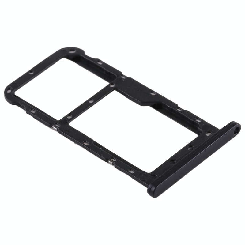 SIM Card Tray + SIM Card Tray / Micro SD Card for Huawei P20 Lite / Nova 3e (Black)