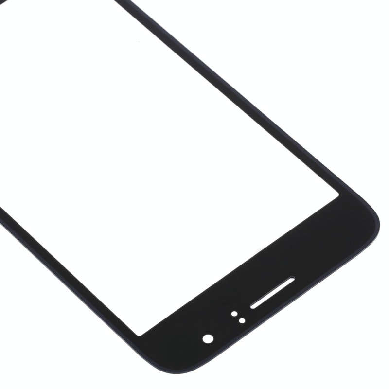For Samsung Galaxy J1 (2016) / J120 10pcs Front Screen Outer Glass Lens (Black)