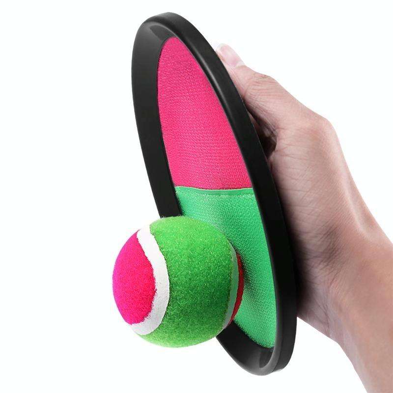 Interactive Interesting Handheld Educational Sticky Target Ball Game Chuck Ball Party Games for K...