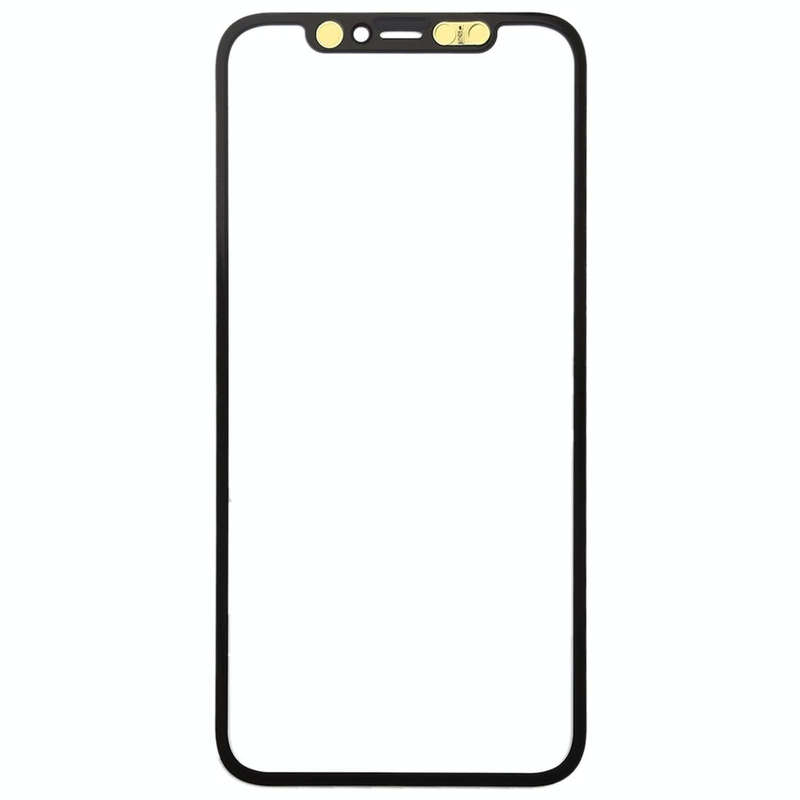 Front Screen Outer Glass Lens + OCA Optically Clear Adhesive for iPhone 11 Pro Max(Black)