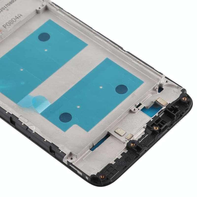 For Huawei Enjoy 7 / P9 Lite Mini / Y6 Pro (2017) Front Housing LCD Frame Bezel Plate(Black)
