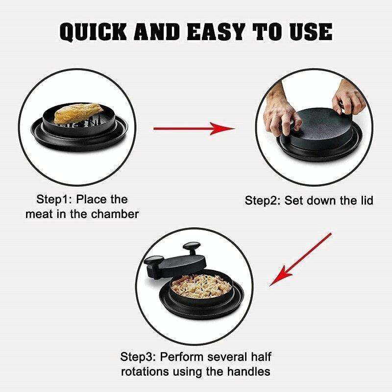 Chicken Shredder Beef Stuffing Machine(Red Neutral Box)