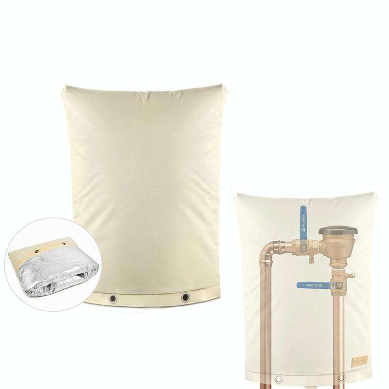 Outdoor Faucet Backflow Valves Anti-Freeze Cover Water Faucet Protector 62 x 63cm