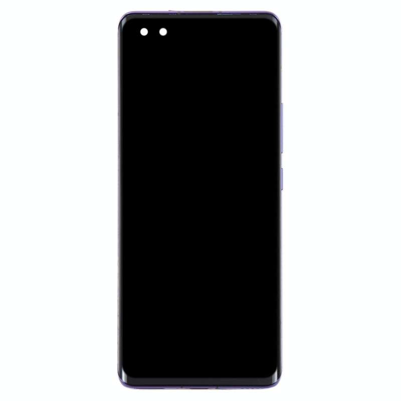 LCD Screen and Digitizer Full Assembly with Frame for Huawei Nova 7 Pro 5G(Blue)