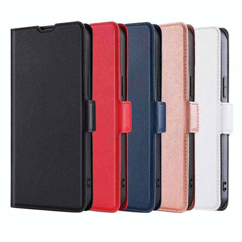 For vivo Y02 4G Ultra-thin Voltage Side Buckle Horizontal Flip Leather Phone Case(Black)