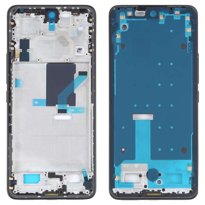 For Xiaomi 12 Lite Original Front Housing LCD Frame Bezel Plate (Black)