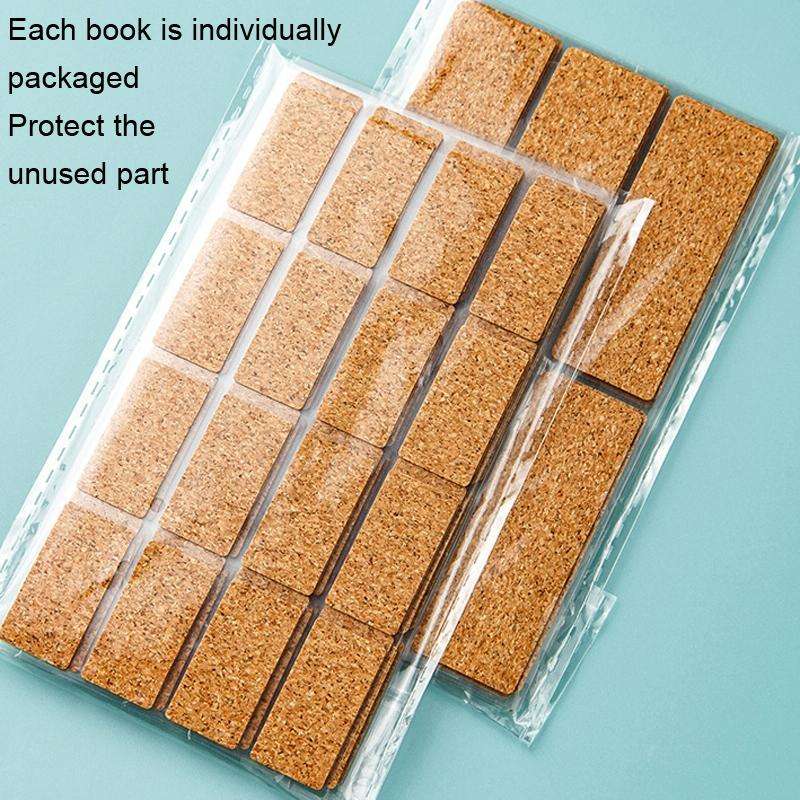 Large Cork 1bag Non-Marking Marker Stickers Kitchen Classification Waterproof Oilproof Self-Adhes...
