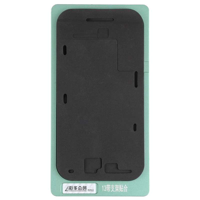 LCD Screen With Frame Bezel Positioning Mat Fixed Mold For iPhone 13