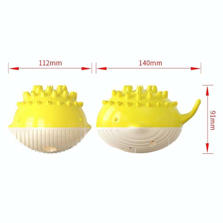 Electric Water Floating Swimming Pet Bath Spray Toys(Lake Blue)
