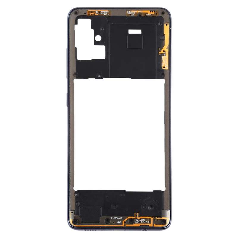 For Samsung Galaxy A51  Middle Frame Bezel Plate (Black)