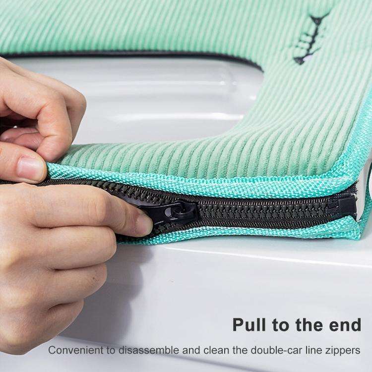 Washable Bathroom Toilet Seat Cover Warmer Soft Cushion Pad Closestool Lid Mat Household Products...