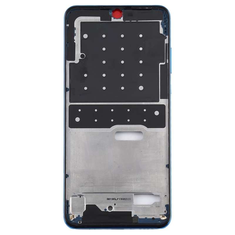 Middle Frame Bezel Plate with Side Keys for Huawei Nova 4e(Blue)