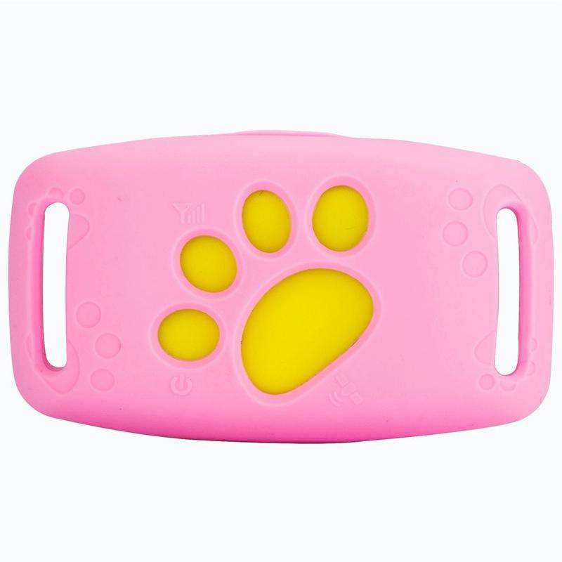 Z8-A Mini Pet Smart Wear GPS Pet Locator Tracking Device(Pink)