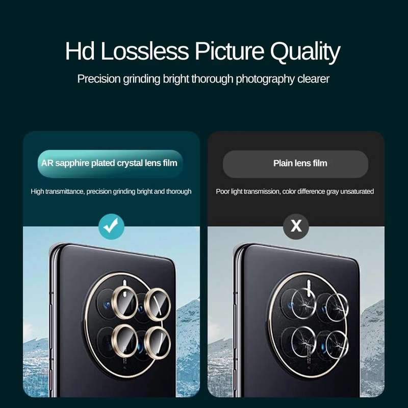 For Huawei Mate 50 Integrated Rear Camera Lens Tempered Glass Film