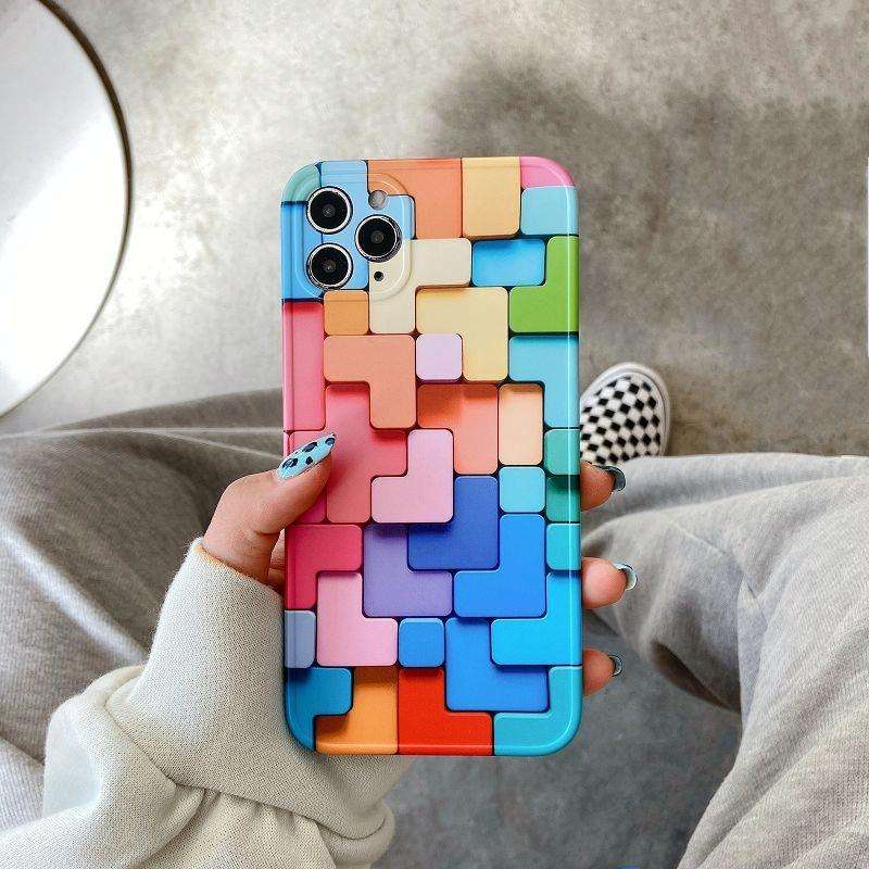 For iPhone 11 Pro Max Painted Pattern TPU Protective Case(Multicolor)