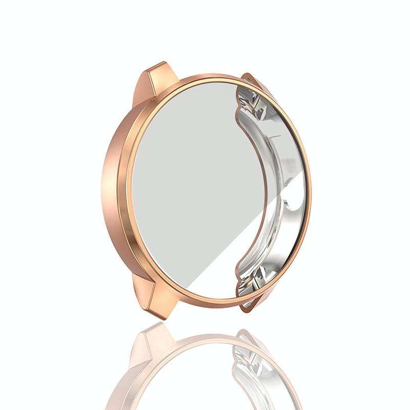 For Garmin Vivoactive 3 Music Version TPU Protective Case(Rose Gold)