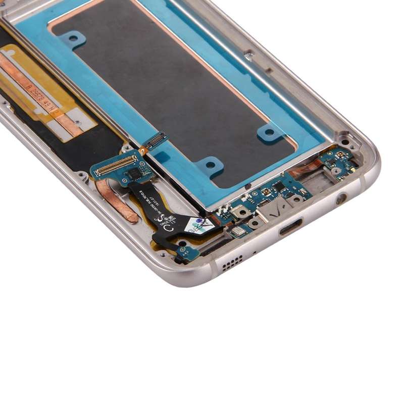 for Galaxy S7 Edge / G935A Original LCD Screen and Digitizer Full Assembly with Frame & Charging ...