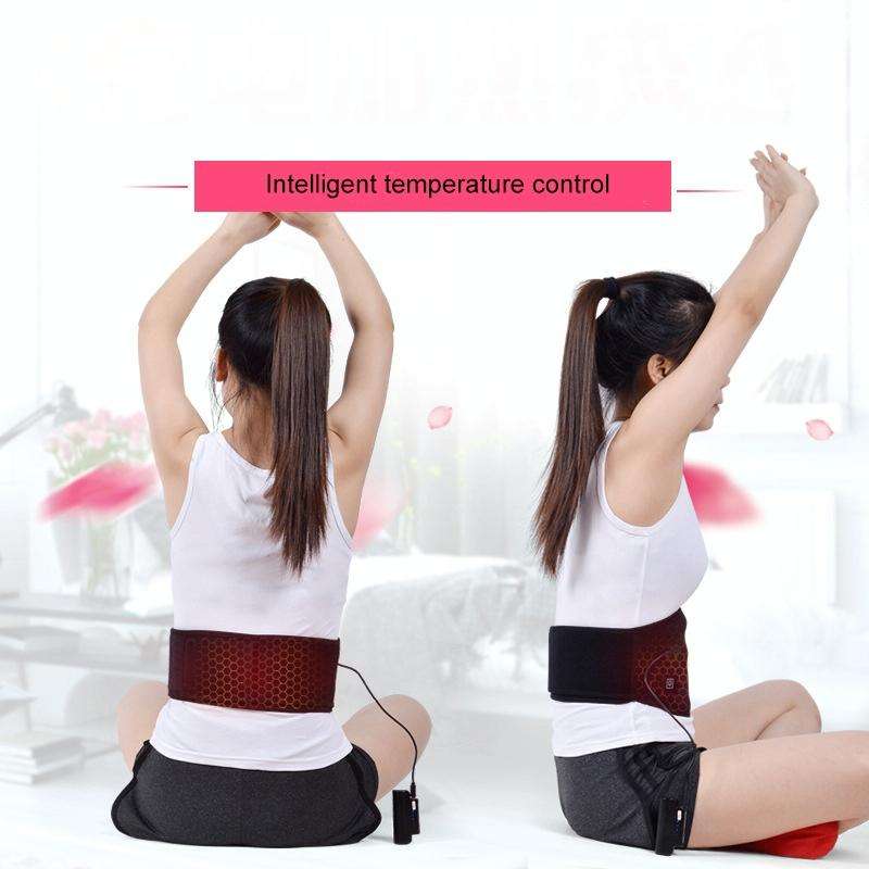 Warm Hot Compress Electric Heating Waist Belt(DC Belt+Test Orchestrator+DC Line)