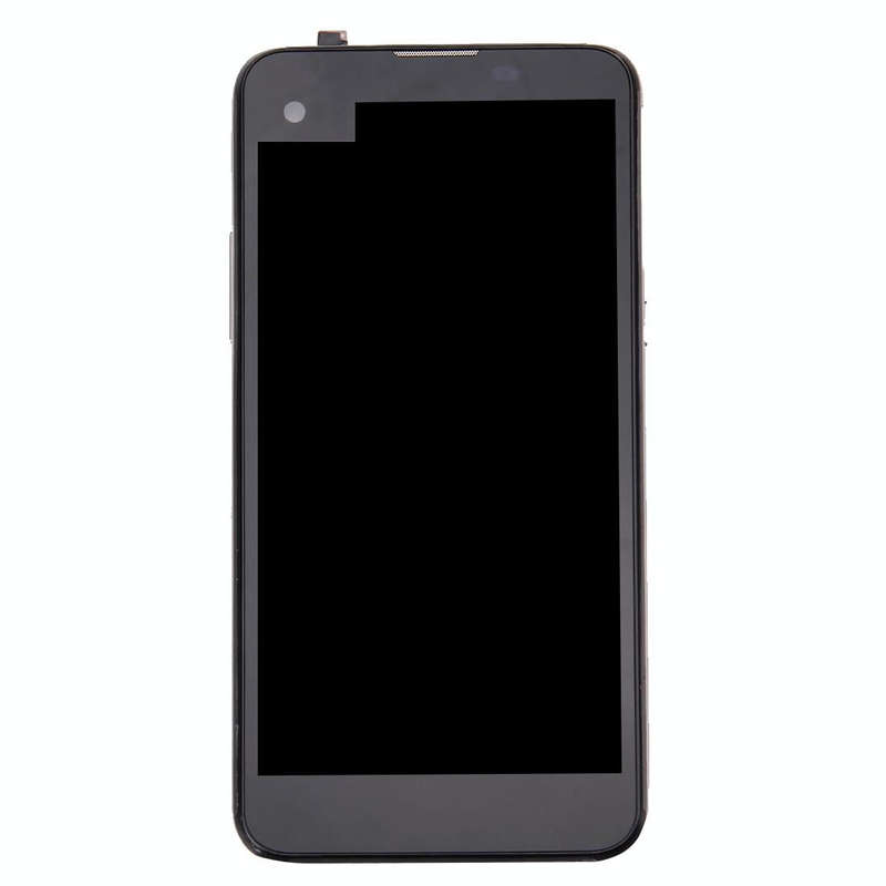 TFT LCD Screen for LG X Screen / K500 with Digitizer Full Assembly with Frame(Black)