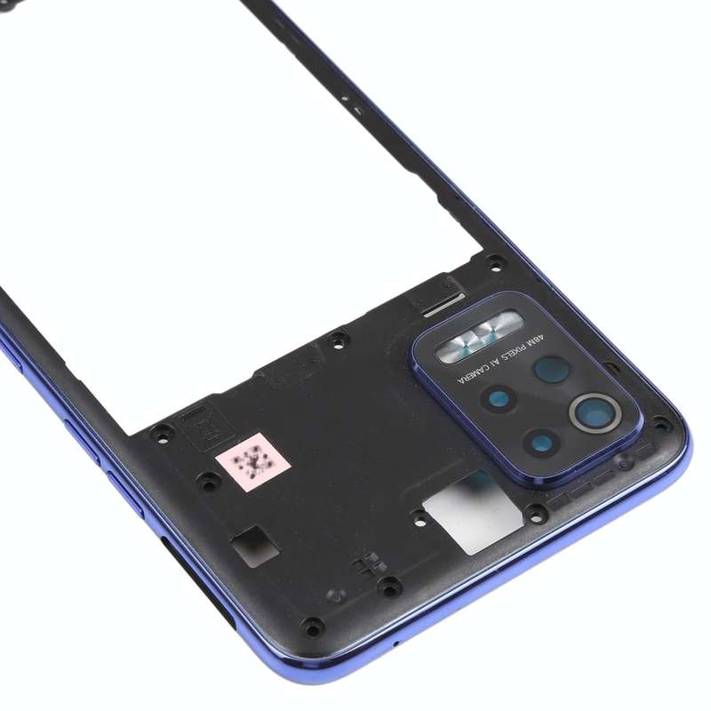 Middle Frame Bezel Plate for LG Q52 / K62 (Blue)